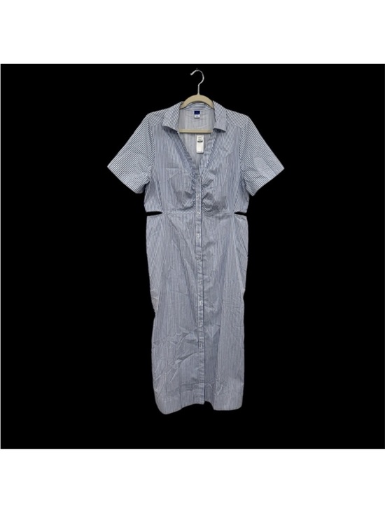 Old Navy Dresses & Skirts - Striped Midi Navy and White Dress Large New with Tags
Old Navy Side Slit